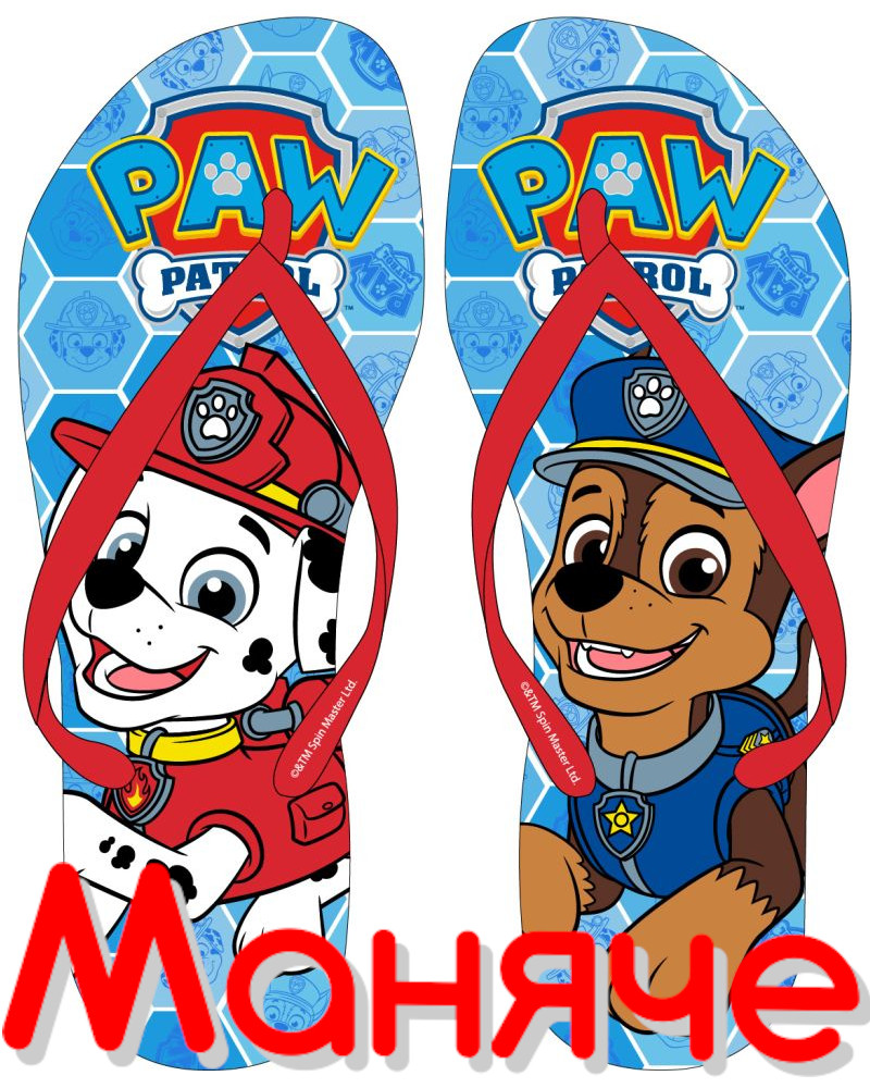 Paw Patrol джапанки