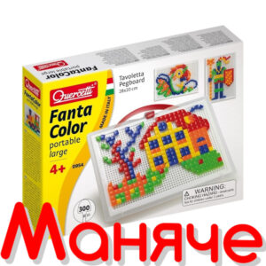 QUERCETTI Детска Мозайка Fantacolor квадрати 300 части