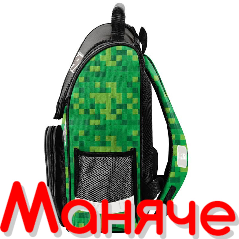 PASO Ергономична ученическа раница Minecraft - Image 4
