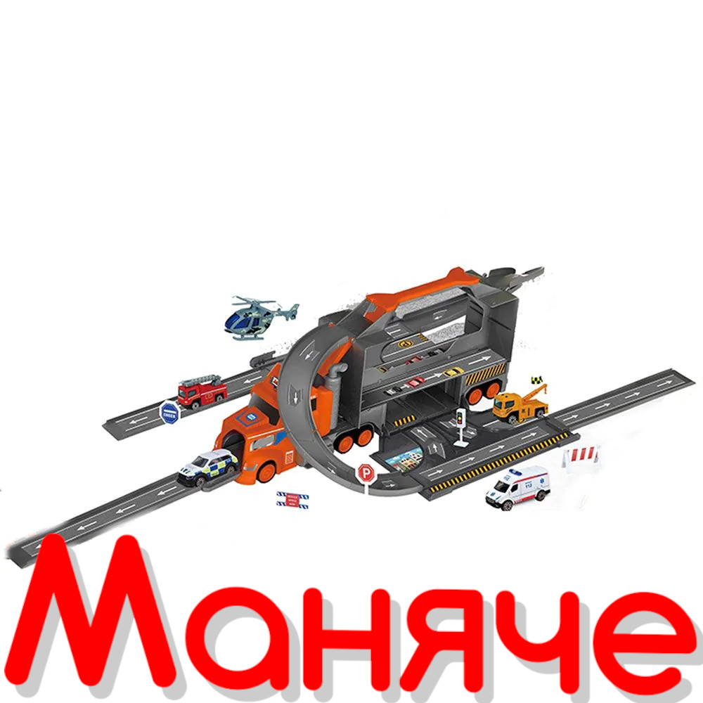 City Series Трансформиращ се камион - куфарче с колички - Image 2