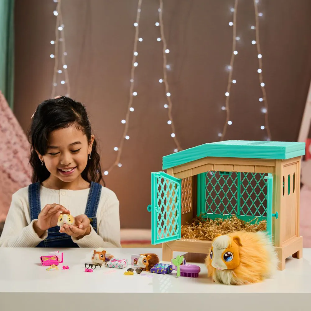 MOOSE Little Live Pets Морско свинче с 3 изненади Mama Surprise - Image 2