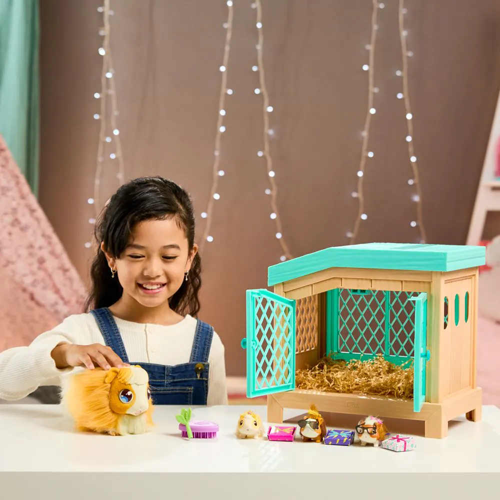 MOOSE Little Live Pets Морско свинче с 3 изненади Mama Surprise - Image 3
