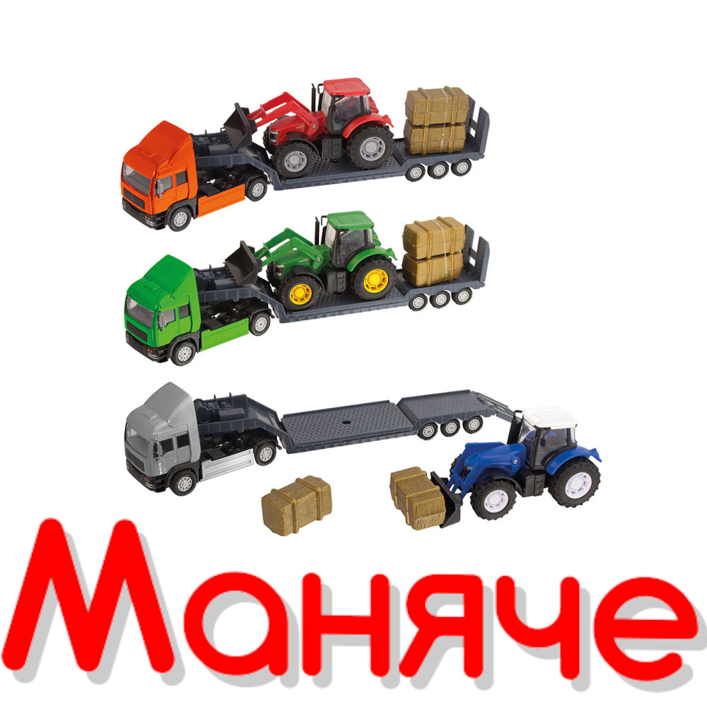 HTI TEAMSTERZ Мини автовоз с трактор - Image 2