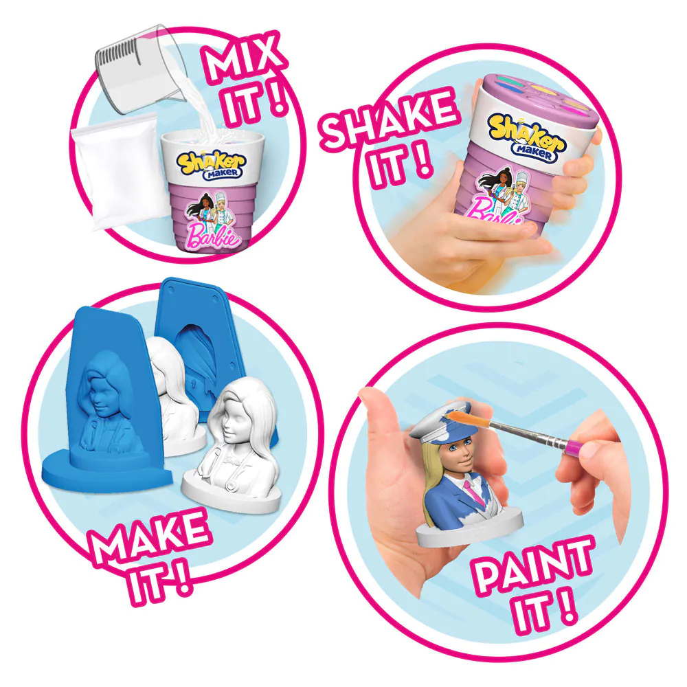 Shaker Maker Направи си сам фигурка Barbie - Image 5